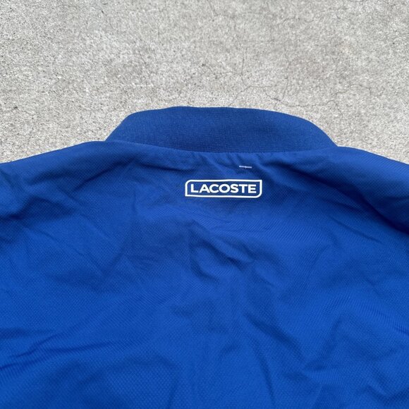 Lacoste SPORT x Novak Djokovic MenTechnical Full-Zip Tennis Jacket 3XL Blue NWT - Picture 7 of 9